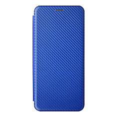 Funda de Cuero Cartera con Soporte Carcasa L07Z para Samsung Galaxy A03 Azul