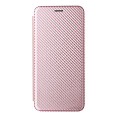 Funda de Cuero Cartera con Soporte Carcasa L07Z para Samsung Galaxy A03 Oro Rosa