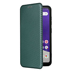 Funda de Cuero Cartera con Soporte Carcasa L07Z para Samsung Galaxy A22 5G SC-56B Verde