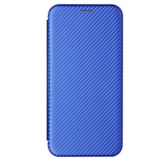 Funda de Cuero Cartera con Soporte Carcasa L07Z para Samsung Galaxy A52 4G Azul