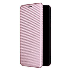 Funda de Cuero Cartera con Soporte Carcasa L07Z para Samsung Galaxy A73 5G Oro Rosa