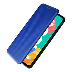 Funda de Cuero Cartera con Soporte Carcasa L07Z para Samsung Galaxy M33 5G Azul