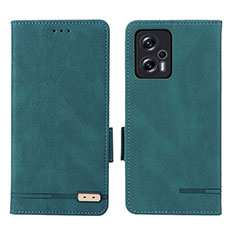 Funda de Cuero Cartera con Soporte Carcasa L07Z para Xiaomi Poco X4 GT 5G Verde