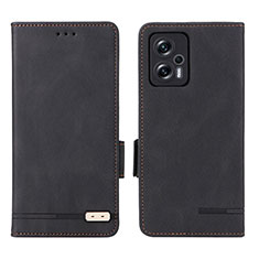 Funda de Cuero Cartera con Soporte Carcasa L07Z para Xiaomi Redmi K50i 5G Negro