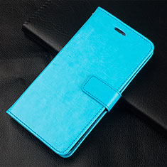 Funda de Cuero Cartera con Soporte Carcasa L08 para Huawei Honor 10 Lite Azul Cielo