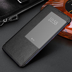 Funda de Cuero Cartera con Soporte Carcasa L08 para Huawei Mate 20 Negro