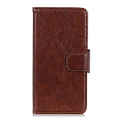 Funda de Cuero Cartera con Soporte Carcasa L08 para Huawei Mate 40E Pro 5G Marron