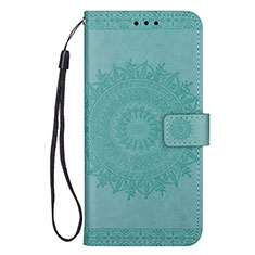 Funda de Cuero Cartera con Soporte Carcasa L08 para Samsung Galaxy S20 Plus Verde