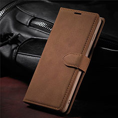 Funda de Cuero Cartera con Soporte Carcasa L08 para Samsung Galaxy S21 Plus 5G Marron