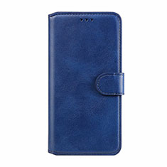 Funda de Cuero Cartera con Soporte Carcasa L08 para Xiaomi Redmi Note 9 Pro Max Azul