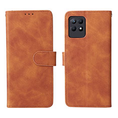 Funda de Cuero Cartera con Soporte Carcasa L08Z para Realme 8i Marron