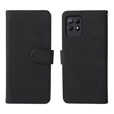 Funda de Cuero Cartera con Soporte Carcasa L08Z para Realme 8i Negro