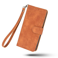 Funda de Cuero Cartera con Soporte Carcasa L08Z para Realme GT 5G Marron