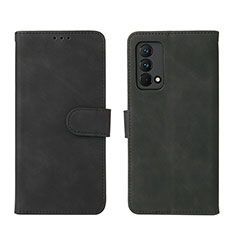 Funda de Cuero Cartera con Soporte Carcasa L08Z para Realme GT Master 5G Negro