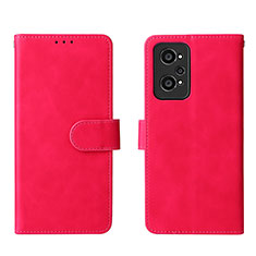 Funda de Cuero Cartera con Soporte Carcasa L08Z para Realme Q5 Pro 5G Rosa Roja