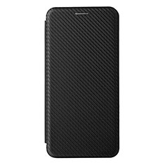 Funda de Cuero Cartera con Soporte Carcasa L08Z para Samsung Galaxy A12 Negro