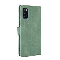 Funda de Cuero Cartera con Soporte Carcasa L08Z para Samsung Galaxy A41 Verde