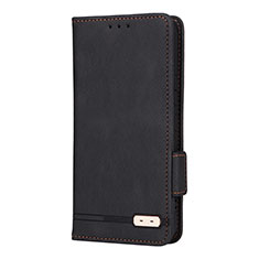 Funda de Cuero Cartera con Soporte Carcasa L08Z para Samsung Galaxy S22 Plus 5G Negro