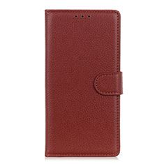 Funda de Cuero Cartera con Soporte Carcasa L09 para Huawei Mate 40 Lite 5G Marron