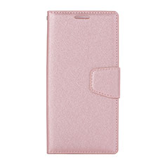 Funda de Cuero Cartera con Soporte Carcasa L09 para Huawei P20 Pro Oro Rosa