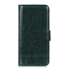 Funda de Cuero Cartera con Soporte Carcasa L09 para Huawei Y8p Verde