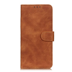 Funda de Cuero Cartera con Soporte Carcasa L09 para Samsung Galaxy S20 FE 4G Marron