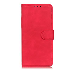 Funda de Cuero Cartera con Soporte Carcasa L09 para Samsung Galaxy S20 FE 4G Rojo