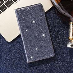 Funda de Cuero Cartera con Soporte Carcasa L09 para Samsung Galaxy S20 Plus 5G Azul