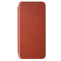 Funda de Cuero Cartera con Soporte Carcasa L09Z para Samsung Galaxy A03s Marron