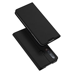 Funda de Cuero Cartera con Soporte Carcasa L10 para Huawei Honor 9C Negro