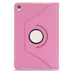 Funda de Cuero Cartera con Soporte Carcasa L10 para Huawei MediaPad M6 10.8 Rosa