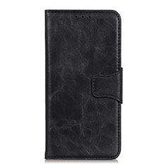 Funda de Cuero Cartera con Soporte Carcasa L10 para Huawei Nova 7i Negro