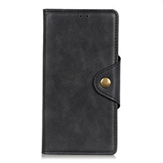 Funda de Cuero Cartera con Soporte Carcasa L10 para Huawei Nova 8 5G Negro