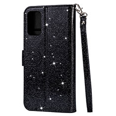 Funda de Cuero Cartera con Soporte Carcasa L10 para Samsung Galaxy S20 Plus 5G Negro