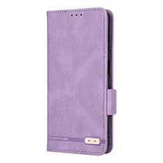 Funda de Cuero Cartera con Soporte Carcasa L10Z para Samsung Galaxy A32 5G Morado