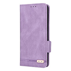 Funda de Cuero Cartera con Soporte Carcasa L10Z para Samsung Galaxy A33 5G Morado