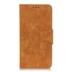 Funda de Cuero Cartera con Soporte Carcasa L11 para Huawei Nova 6 SE Naranja