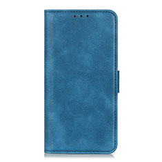 Funda de Cuero Cartera con Soporte Carcasa L11 para Realme Narzo 30 Pro 5G Azul Cielo