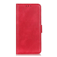 Funda de Cuero Cartera con Soporte Carcasa L11 para Realme V5 5G Rojo