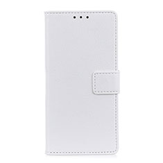 Funda de Cuero Cartera con Soporte Carcasa L11 para Samsung Galaxy S20 Lite 5G Blanco