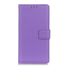 Funda de Cuero Cartera con Soporte Carcasa L12 para Huawei Mate 40 Lite 5G Morado