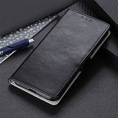 Funda de Cuero Cartera con Soporte Carcasa L12 para Motorola Moto Edge Negro