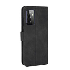 Funda de Cuero Cartera con Soporte Carcasa L12Z para Samsung Galaxy A72 5G Negro