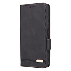 Funda de Cuero Cartera con Soporte Carcasa L12Z para Samsung Galaxy F42 5G Negro