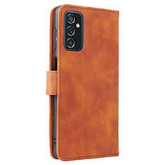 Funda de Cuero Cartera con Soporte Carcasa L12Z para Samsung Galaxy M52 5G Marron