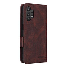 Funda de Cuero Cartera con Soporte Carcasa L13Z para Samsung Galaxy A32 4G Marron