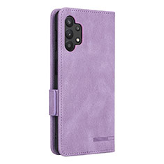 Funda de Cuero Cartera con Soporte Carcasa L13Z para Samsung Galaxy A32 5G Morado