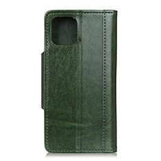 Funda de Cuero Cartera con Soporte Carcasa L14 para Huawei Honor 30S Verde