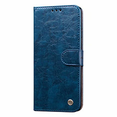 Funda de Cuero Cartera con Soporte Carcasa L16 para Samsung Galaxy A31 Azul