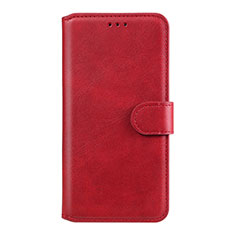 Funda de Cuero Cartera con Soporte Carcasa L19 para Samsung Galaxy A41 Rojo